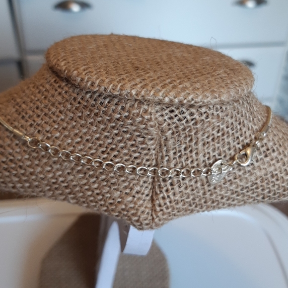 Faux Pearl & Rhinestone Necklace - Picture 3 of 3